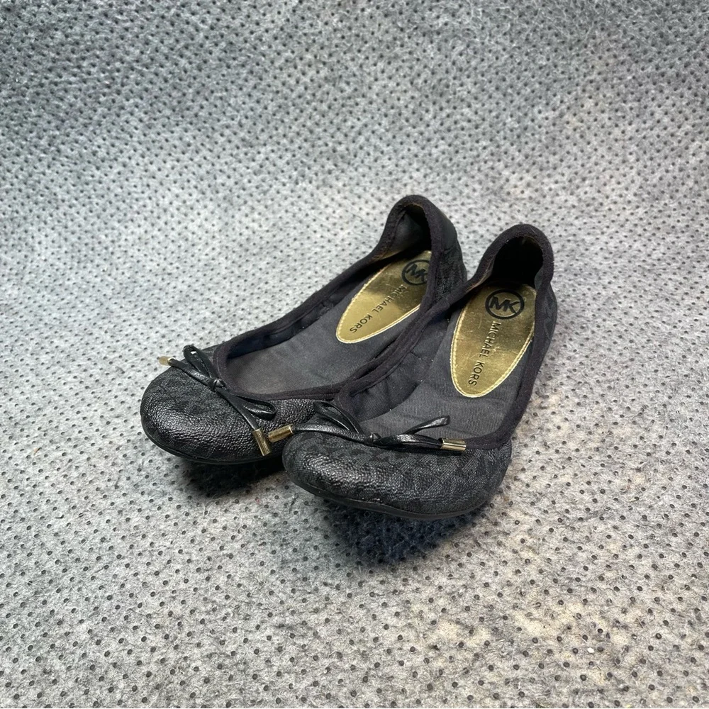 Michael Kors Black Ballet Flats Size 6 Women’s